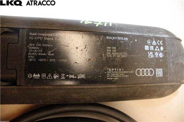 Kabel høy volt (HV) hybrid til Audi Q4 e-tron 2021-->>  