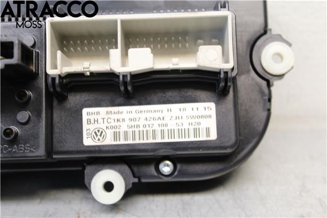 Varmeapparat betjening til VW Caddy 2015-2020 (Type III, Fase 3)  (1K8907426AQ|)