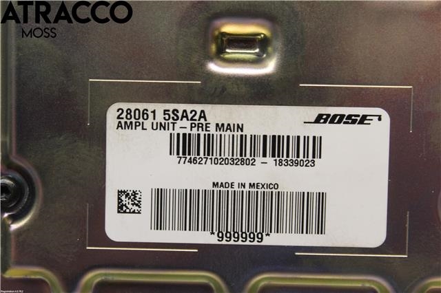Styreenhet diverse til Nissan Leaf 2018-->> (Type II)  (280615SA2A|)