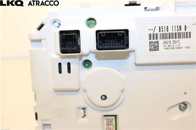 Instrumentpanel til Nissan Leaf 2018-->> (Type II) (248105SH1C|)