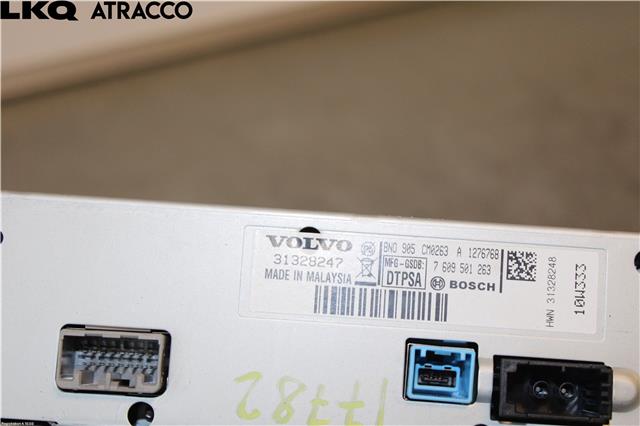 Multimedia display (MCU - Media Controller Unit) til Volvo S60 2010-2014 (Type II, Fase 1)  (36001524|)