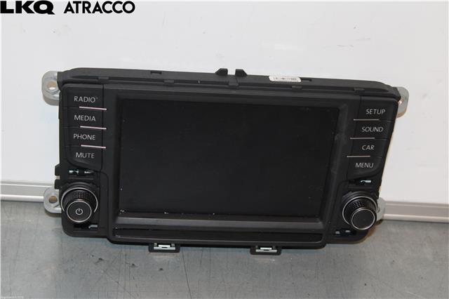 Multimedia display (MCU - Media Controller Unit) til VW Polo 2009-2014 (Type V, Fase 1) (6C0919603|)