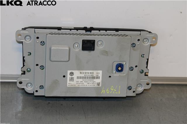 Multimedia display (MCU - Media Controller Unit) til VW Polo 2009-2014 (Type V, Fase 1) (6C0919603|)