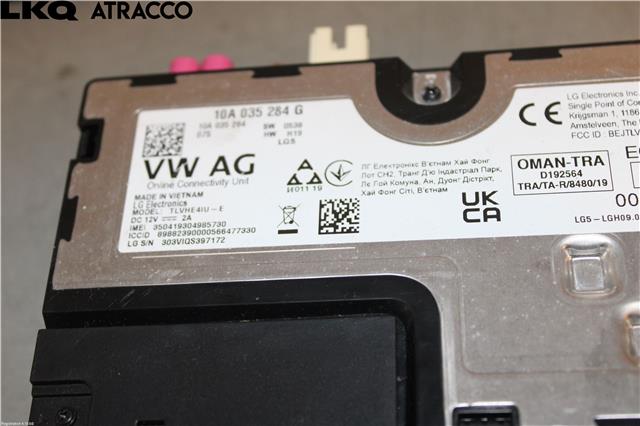 Styreenhet bluetooth til VW ID.BUZZ 2022-->>  (10A035284G|)