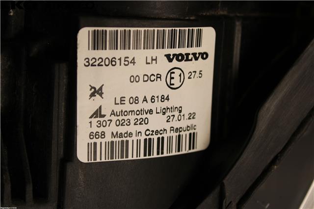 Frontlykt venstre xenon til Volvo C30 2010-2012 (Fase 2)  (32206154|)