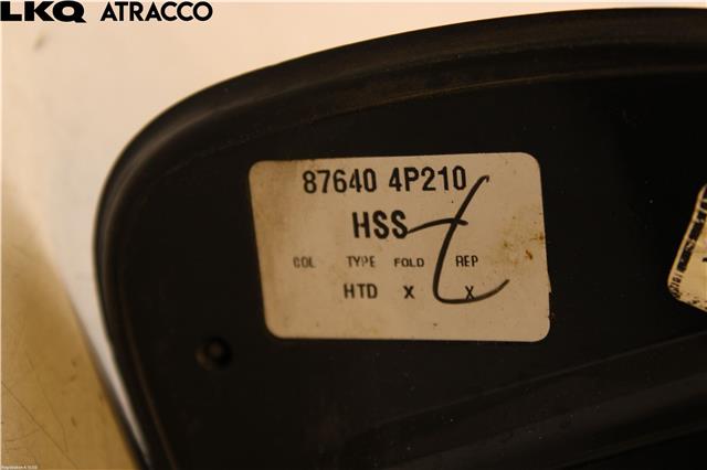 Speil høyre til Hyundai i20 2009-2014 (Type I) (876204P210X2R|)