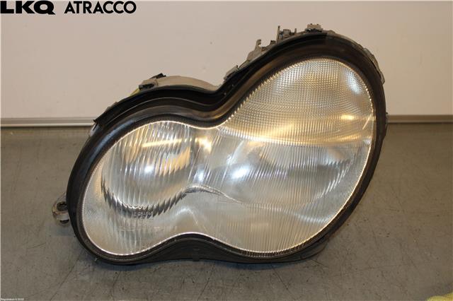 Frontlykt venstre halogen til Mercedes C-Klasse, 2000-2004 (Fase 1) (W203) (W203) (A2038200161)