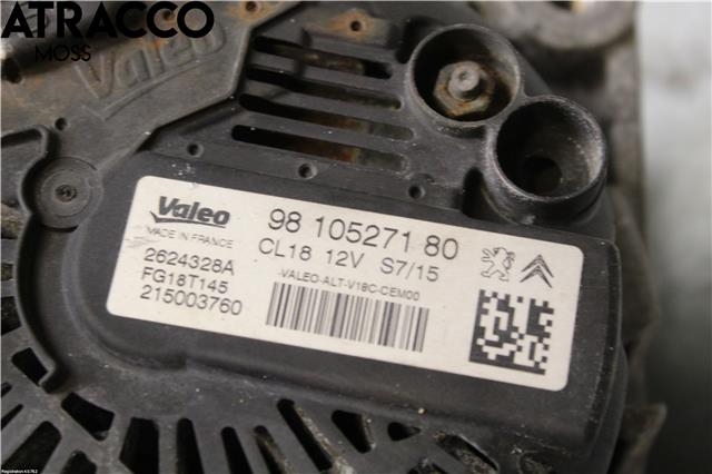 Dynamo til Peugeot 308 2013-2021 (Type II) (1611285780|)