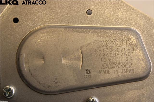 Viskermotor bakrute til Toyota Auris 2013-2015 (Type II, Fase 1)  (8513002050|)