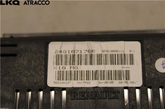Speedometer til Renault Zoe 2013-2019 (Fase 1)  