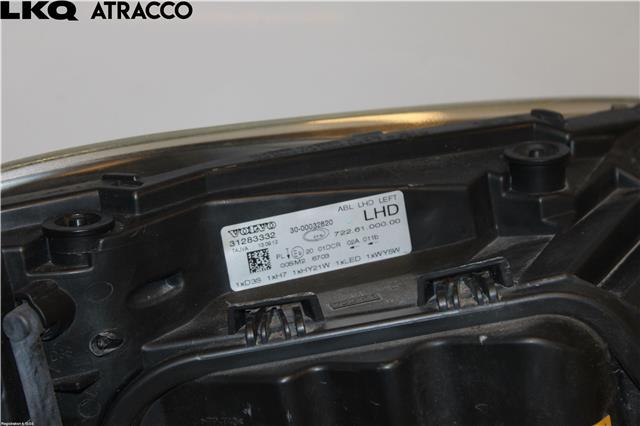 Frontlykt venstre halogen til Volvo V40 2012-2019 (31383158|)