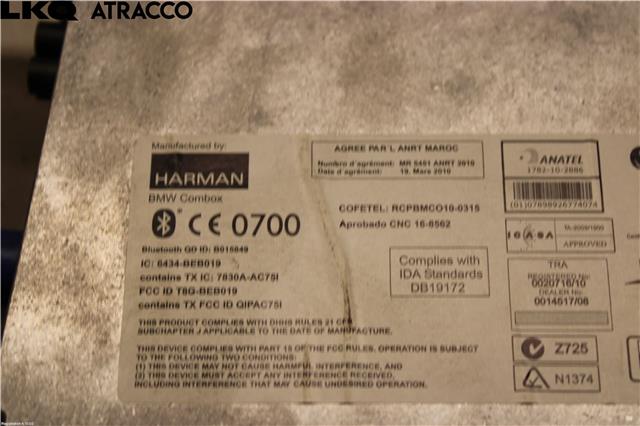Styreenhet bluetooth til BMW 1-Serie 2011-2015 (Fase 1) (F20/F21) (F20/F21) (84109257151|)
