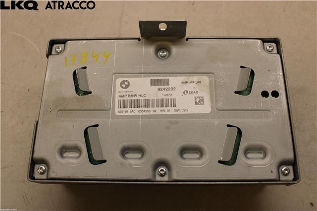 Bilstereo forsterker til BMW 1-Serie 2011-2015 (Fase 1) (F20/F21) (F20/F21) (65129312452|)