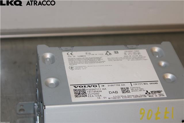 Bilstereo til Volvo V90 / V90 CC / S90 2016-->>  (36011499|)