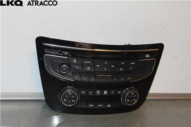 Varmeapparat betjening til Peugeot 508 2011-2014 (Type I, Fase 1)  (98023793XZ|)