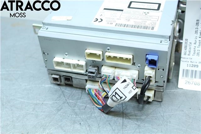 Bilstereo til Toyota Auris 2013-2015 (Type II, Fase 1)  (8614002030|)