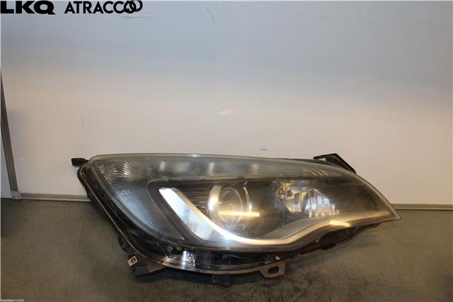 Frontlykt høyre halogen til Opel Astra J 2010-2015 (13398145|)