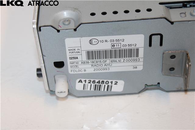 Bilstereo til Ford Ranger 2012-2015  (1945577|)