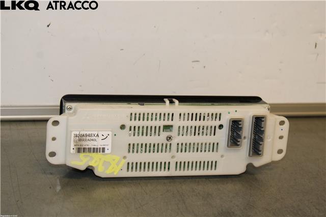 Varmeapparat betjening til Mitsubishi Outlander 2012-2015 (Type III, Fase 1)  (7820A475XA|)
