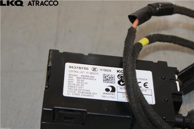 Styreenhet diverse til Mitsubishi Outlander 2012-2015 (Type III, Fase 1)  (8637B750|)