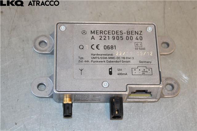 Antenne forsterker til Mercedes GL 2012-2016 (Fase 1) (X166) (X166) (A2219050040|)