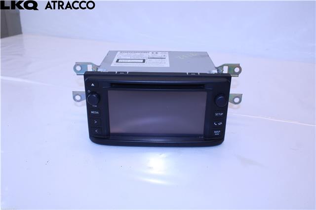 Multimedia display (MCU - Media Controller Unit) til Toyota Auris 2010-2012 (Type I, Fase 2)  (8614002100|)