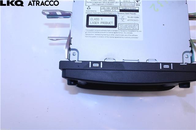 Multimedia display (MCU - Media Controller Unit) til Toyota Auris 2010-2012 (Type I, Fase 2)  (8614002100|)