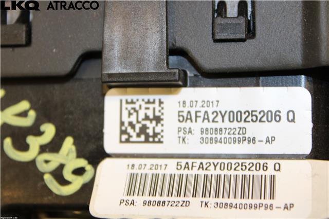 Airbag rattpute til Toyota Proace 2016-->> (Type II) (SU001A6311|)