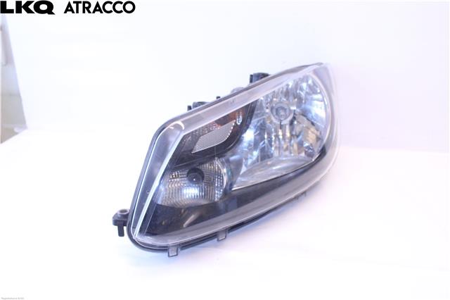 Frontlykt venstre halogen til VW Caddy 2010-2015 (Type III, Fase 2)  (2K5941005B|)