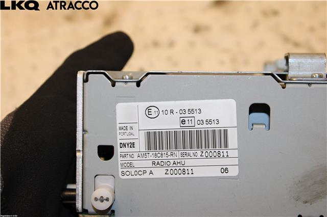 Bilstereo til Ford Fiesta 2013-2017 (Type VI, Fase 2)  (2277323|)