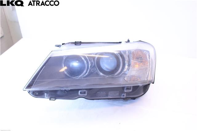 Frontlykt venstre halogen til BMW X3 2010-2017 (F25) (F25) (63117276991|)