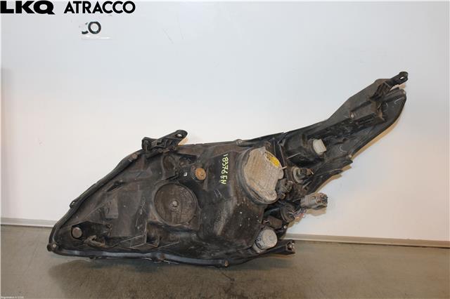 Frontlykt høyre halogen til Toyota Avensis 2009-2015 (Type III, Fase 1)  (8113005370|)
