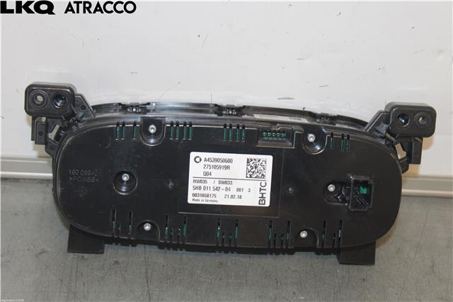 Varmeapparat betjening til Smart Fortwo 2015-->> (Type III) (C453) (C453) (A4539050600|)