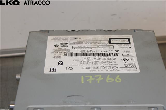 Bilstereo til Mercedes C-Klasse 2018-2021 (Fase 2) (W205) (W205) (A2059009340|)