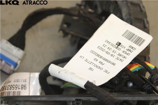 Ledningsnett til Toyota Proace 2016-->> (Type II)  (9816583180|)