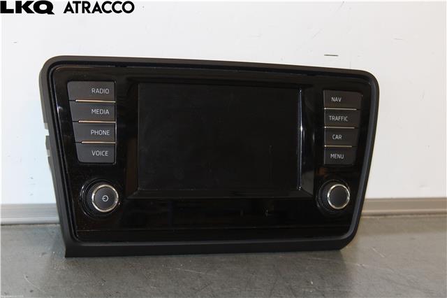 Multimedia display (MCU - Media Controller Unit) til Škoda Octavia, 2013-2016 (Type III, Fase 1)  (5E0919605J)