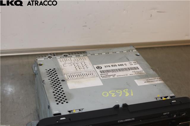 Bilstereo til Škoda Octavia 2009-2013 (Type II, Fase 2)  (3T0035680B|)