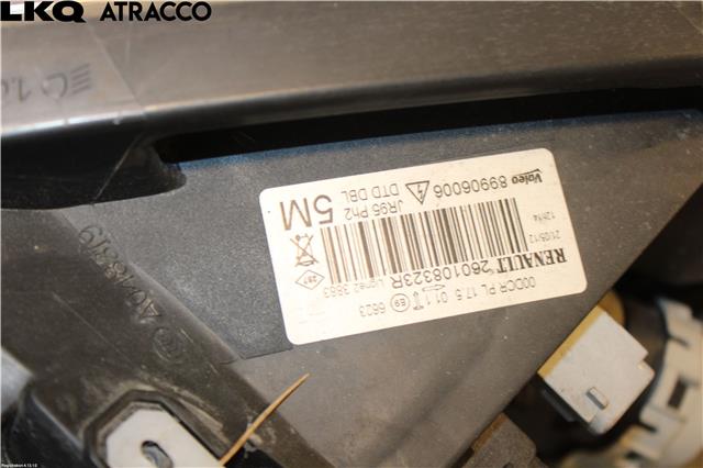 Frontlykt høyre halogen til Renault Trafic 1981-2001 (260108323R|)