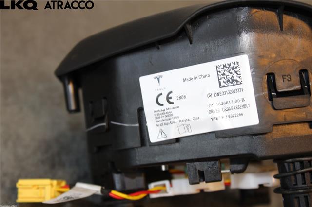 Airbag rattpute til Tesla Model Y 2021-2024 (Type I) (162661700C|)