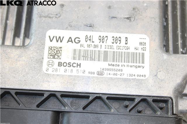 Styreenhet motor til Škoda Octavia 2013-2016 (Type III, Fase 1)  (04L906021N5E0|)