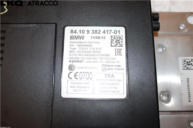 Styreenhet diverse til BMW i3 2013-2022 (84109362848|)