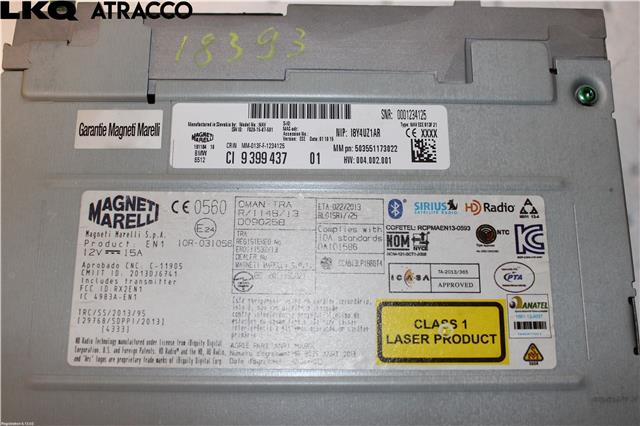 Bilstereo navigasjon til BMW i3 2013-2022  (65126840409|)
