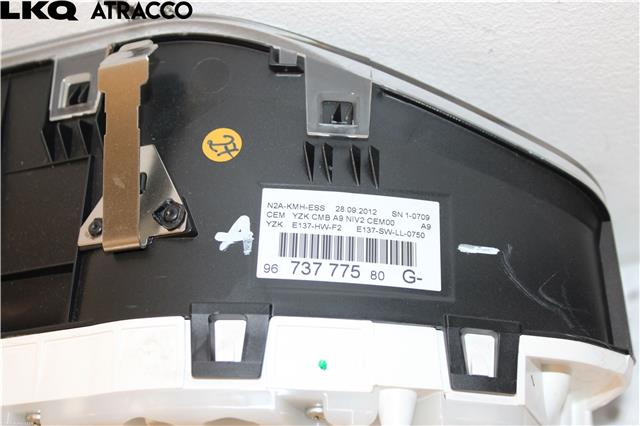 Speedometer til Peugeot 208 2012-2019 (Type I)  (9813868880|)