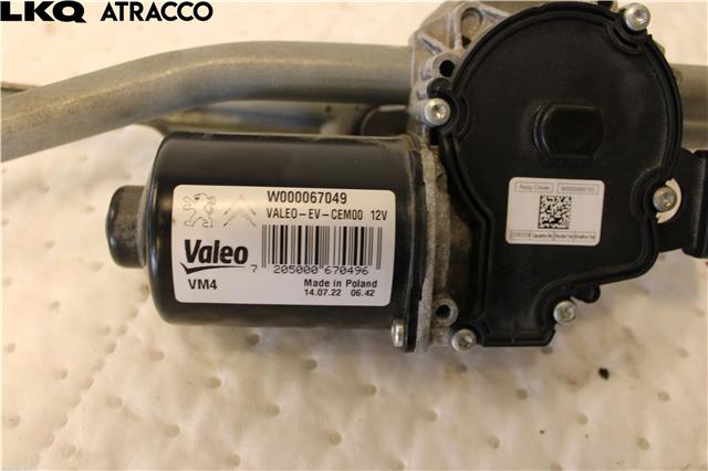 Viskermotor frontrute til Toyota Proace 2016-->> (Type II)  (SU001A4155|)