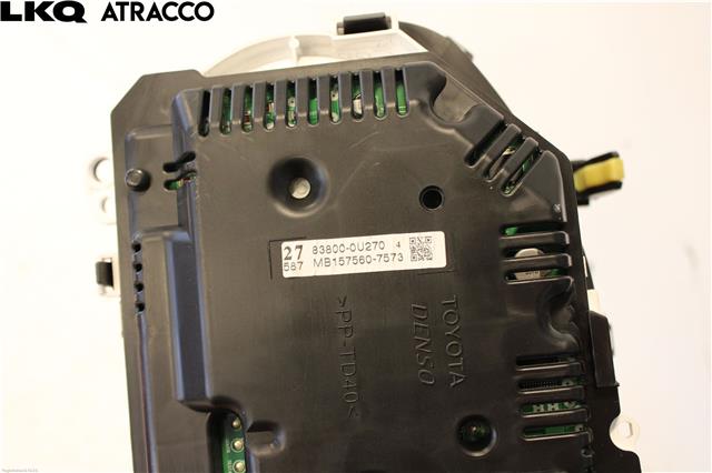 Speedometer til Toyota Yaris 2012-2014 (Type III, Fase 1) (838000U270|)