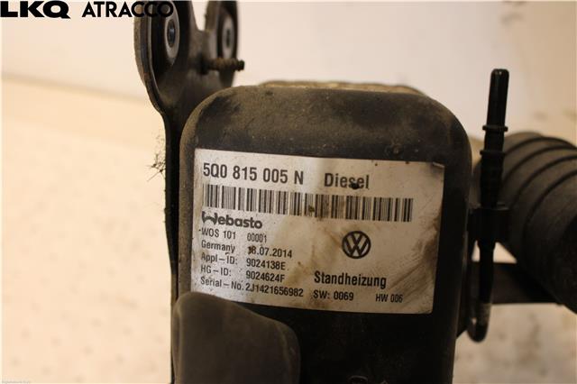 Dieselvarmer til Škoda Octavia 2013-2016 (Type III, Fase 1)  (5Q0898008C|)