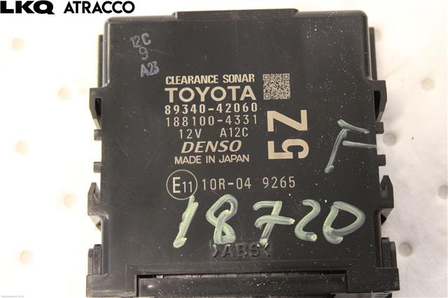Styreenhet parkering til Toyota RAV4 2019-->> (Type V)  (8934042060|)