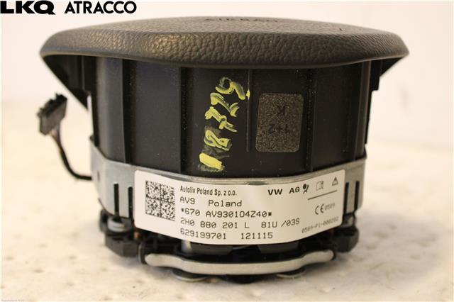 Airbag rattpute til VW Transporter / Caravelle 2015-2019 (T6) (T6) (7E0880201AQ|)