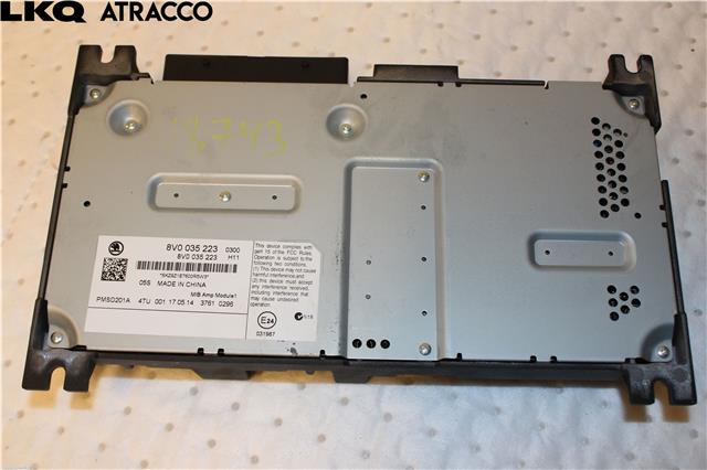 Bilstereo forsterker til Škoda Octavia 2013-2016 (Type III, Fase 1)  (8V0035223|)