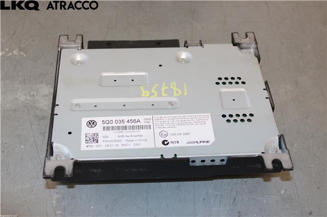 Bilstereo forsterker til VW e-Golf 2017-2020 (Fase 2) (5Q0035456A|)